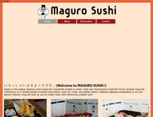 Tablet Screenshot of maguro.ca